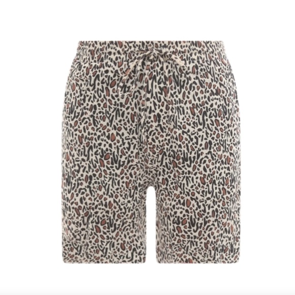 NANUSHKA Track Shorts - Leopard Print - Picture 2 of 5